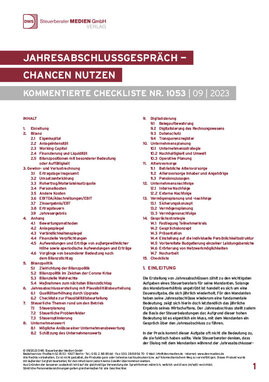 Cover der Leseprobe "Jahresabschlussgespräch – Chancen nutzen" von DWS-Medien.